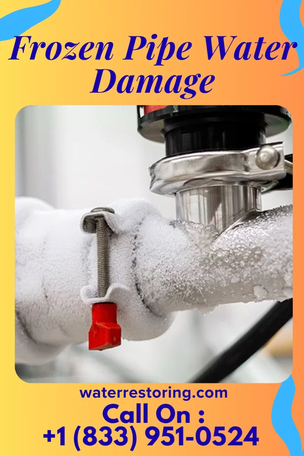 Frozen Pipe Water Damage in Eakly, OK